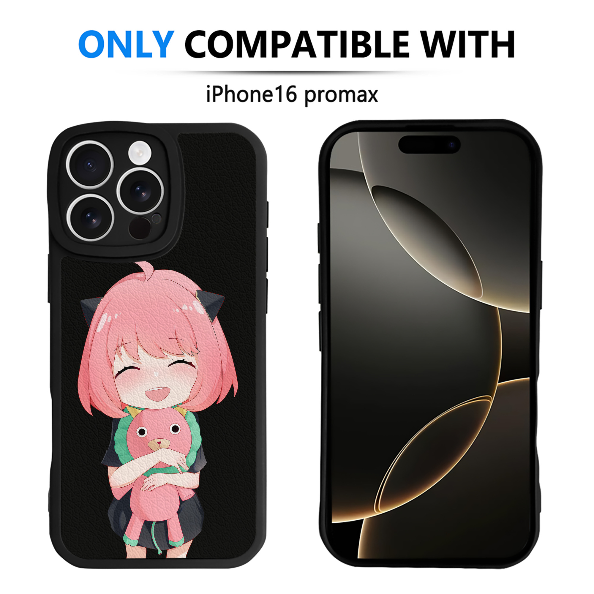 （画像用） SPY×FAMILY间谍家家酒 【iPhone 16シリーズ対応】シリコンスマホケース（レザー調） 材質：シリコン